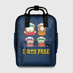 Рюкзак женский South park космонавты, цвет: 3D-принт