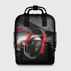 Рюкзак женский Ситроен - салон - Steering wheel, цвет: 3D-принт