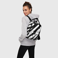 Рюкзак женский Камуфляж зебры, цвет: 3D-принт — фото 2
