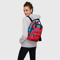 Рюкзак женский Красочные пятна, цвет: 3D-принт — фото 2