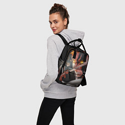 Рюкзак женский Ичиго- Блич - Пустой, цвет: 3D-принт — фото 2