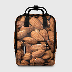 Рюкзак женский Миндальные орешки, цвет: 3D-принт
