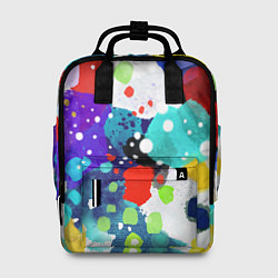 Рюкзак женский Яркая зима, цвет: 3D-принт