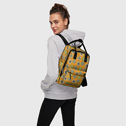 Рюкзак женский Мандала мозайка, цвет: 3D-принт — фото 2