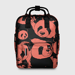 Рюкзак женский С красными пандами, цвет: 3D-принт