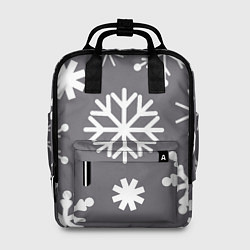 Рюкзак женский Snow in grey, цвет: 3D-принт