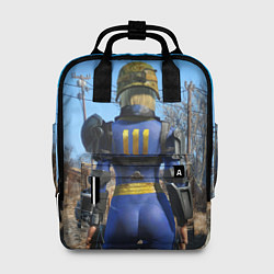 Рюкзак женский Vault 111 suit at Fallout 4 Nexus, цвет: 3D-принт