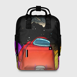Рюкзак женский Красный член экипажа, цвет: 3D-принт