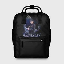 Рюкзак женский Wednesday с зонтом, цвет: 3D-принт