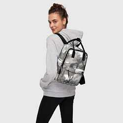 Рюкзак женский Арктический камуфляж, цвет: 3D-принт — фото 2