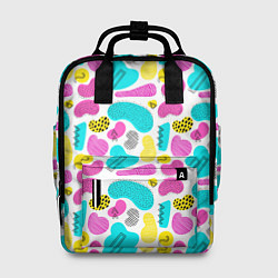 Рюкзак женский Geometric pattern, цвет: 3D-принт