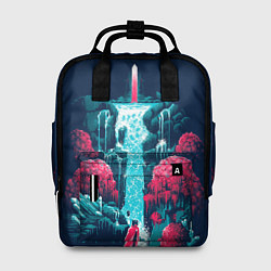 Рюкзак женский Hyper Light Drifter, цвет: 3D-принт