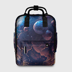 Рюкзак женский Фантастический футбол, цвет: 3D-принт