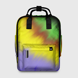 Рюкзак женский Яркий Тай-Дай, цвет: 3D-принт