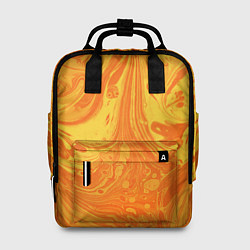 Рюкзак женский Солнечный флюид арт, цвет: 3D-принт