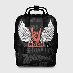 Рюкзак женский Рок хэви-метал, цвет: 3D-принт