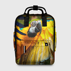 Рюкзак женский Взлёт попугая, цвет: 3D-принт