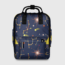 Рюкзак женский Созвездия, цвет: 3D-принт