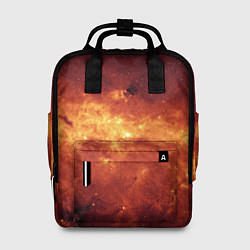 Женский рюкзак Огненная галактика