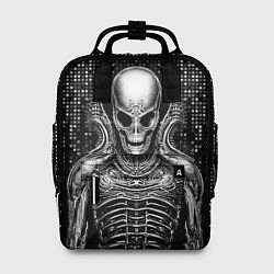 Рюкзак женский Скелет пришельца, цвет: 3D-принт