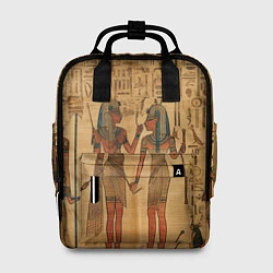 Рюкзак женский Имитация папируса: арт нейросети, цвет: 3D-принт