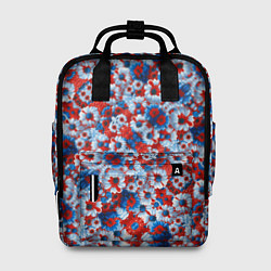 Рюкзак женский Цветы России, цвет: 3D-принт