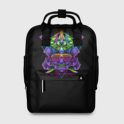 Рюкзак женский Vaporwave CyberSamurai, цвет: 3D-принт