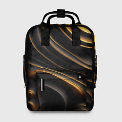 Рюкзак женский Золотые барельефы, цвет: 3D-принт