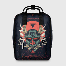 Рюкзак женский Oni mask, цвет: 3D-принт