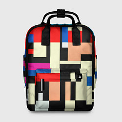 Рюкзак женский Кубическое измерение, цвет: 3D-принт