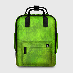 Рюкзак женский Зелёная фантазия, цвет: 3D-принт