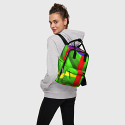 Рюкзак женский Абсолютная абстракция, цвет: 3D-принт — фото 2