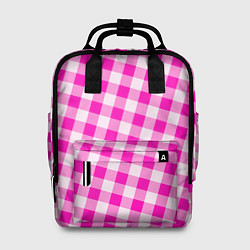 Женский рюкзак Розовая клетка Барби