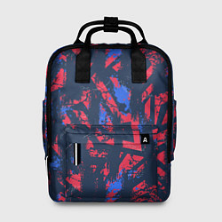Рюкзак женский Спортивный абстрактный фон, цвет: 3D-принт