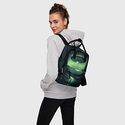 Рюкзак женский НЛО в лесу, цвет: 3D-принт — фото 2