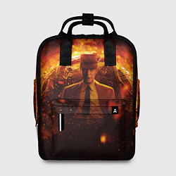 Рюкзак женский Оппенгеймер и его детище, цвет: 3D-принт