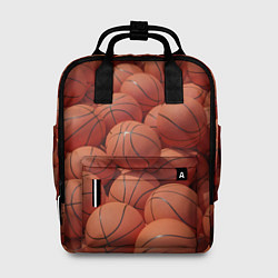 Женский рюкзак Узор с баскетбольными мячами