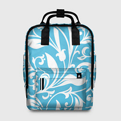 Рюкзак женский Растительный паттерн - минимализм, цвет: 3D-принт