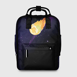 Рюкзак женский Магическая комета и обыденный космос, цвет: 3D-принт