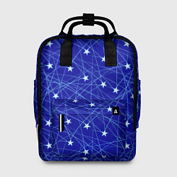 Женский рюкзак Звездопад на синем