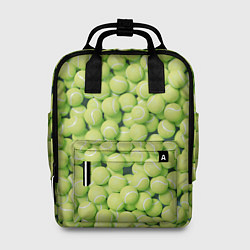 Женский рюкзак Много теннисных мячей