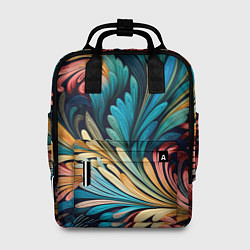 Женский рюкзак Квиллинг абстракция