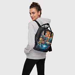 Рюкзак женский Все покемоны в сборе, цвет: 3D-принт — фото 2