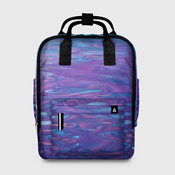 Рюкзак женский Абстрактная вода живописная, цвет: 3D-принт