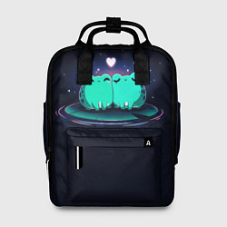 Рюкзак женский Любовь жабок, цвет: 3D-принт