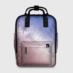 Рюкзак женский Галактика млечный путь, цвет: 3D-принт