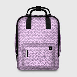Рюкзак женский Нежный розовый мозаика, цвет: 3D-принт