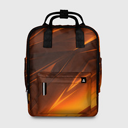 Женский рюкзак Geometry stripes orange
