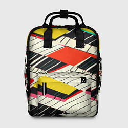Рюкзак женский Пианинка, цвет: 3D-принт