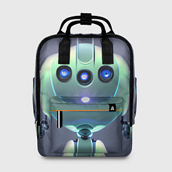 Рюкзак женский Робот человекоподобный, цвет: 3D-принт